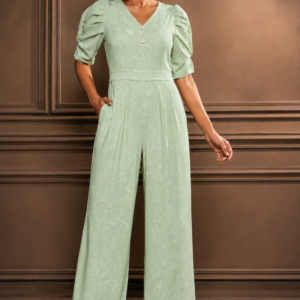 Elegant Wide Leg Jumpsuit
