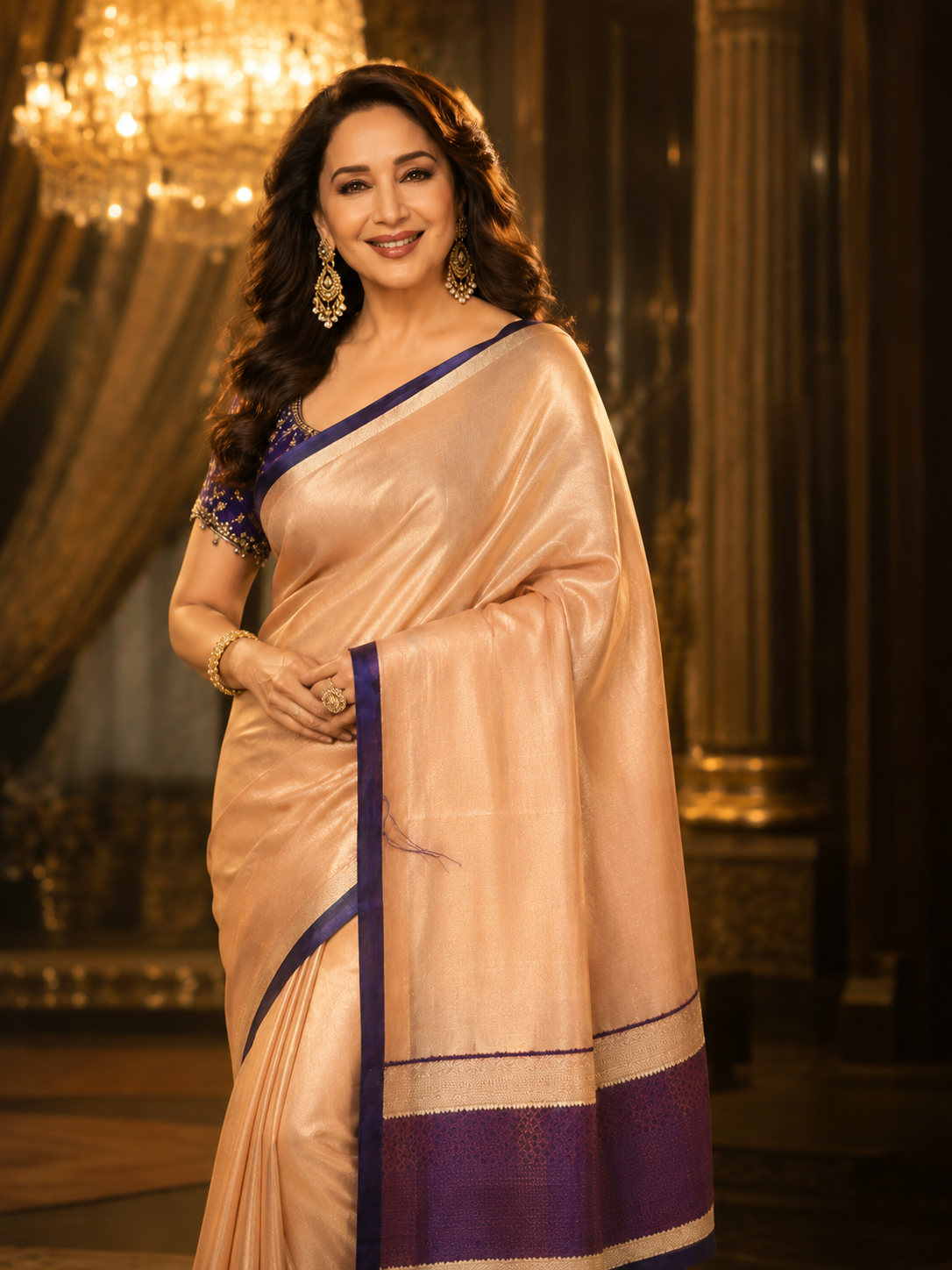 Elegant Tissue Silk Saree
