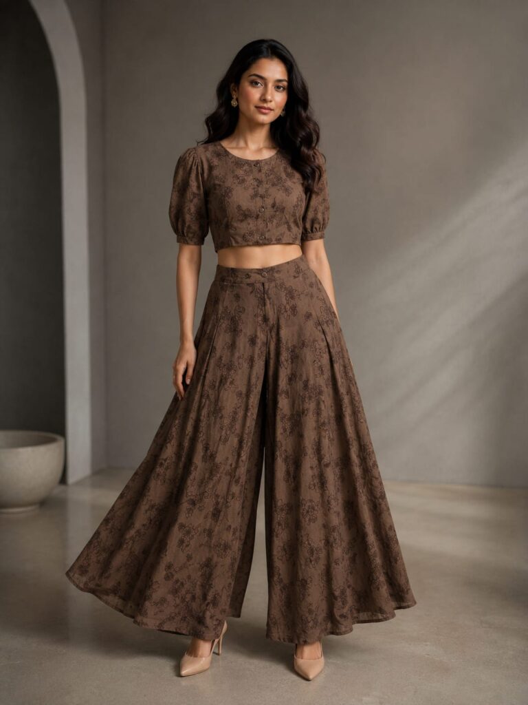 Elegant Ethnic Fusion Co-Ord Set