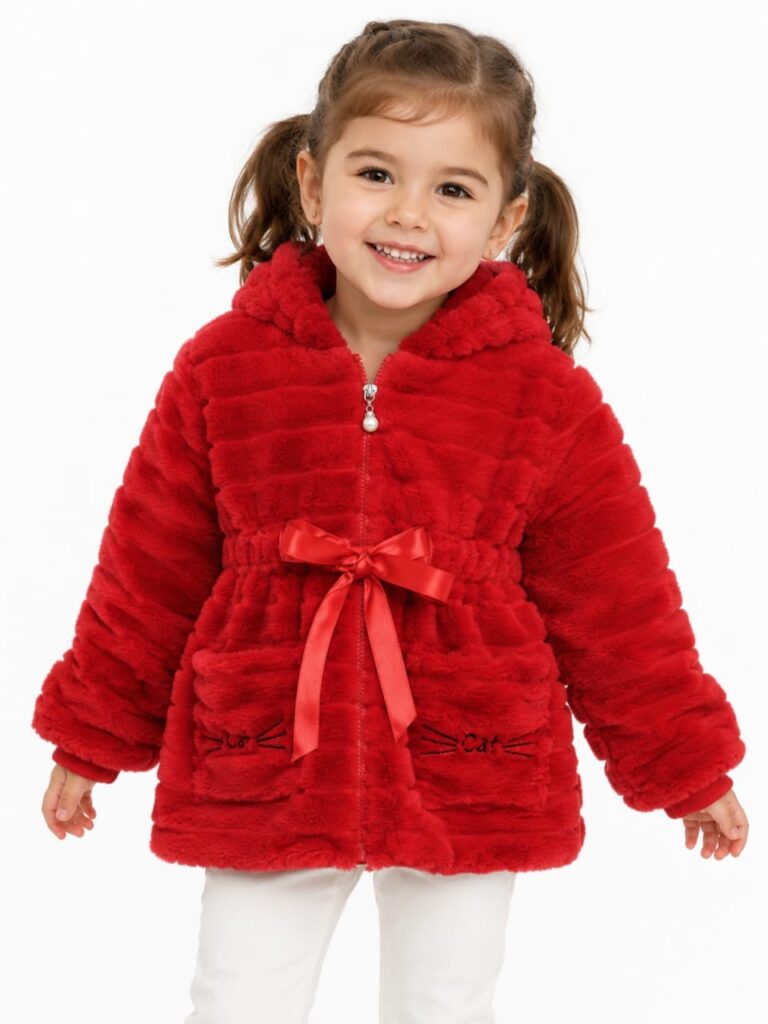 Kids Hooded Winter Jacket