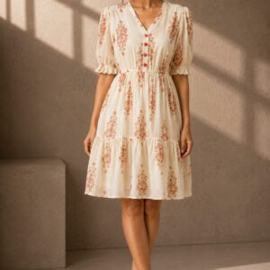 Feminine Fit and Flare Dress