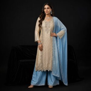 Silk Blend Chudithar Set