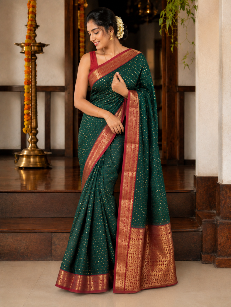 Heritage Zari Woven Saree