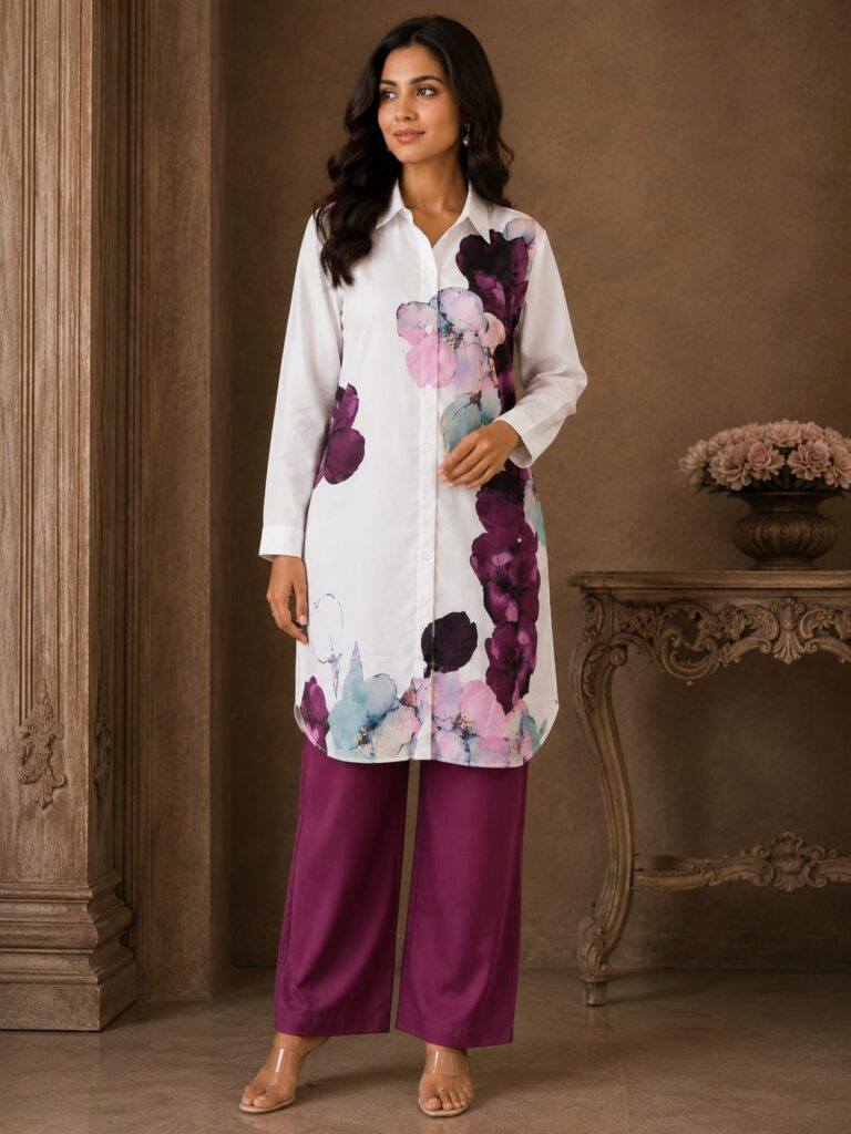 Floral Printed Co-Ord Set