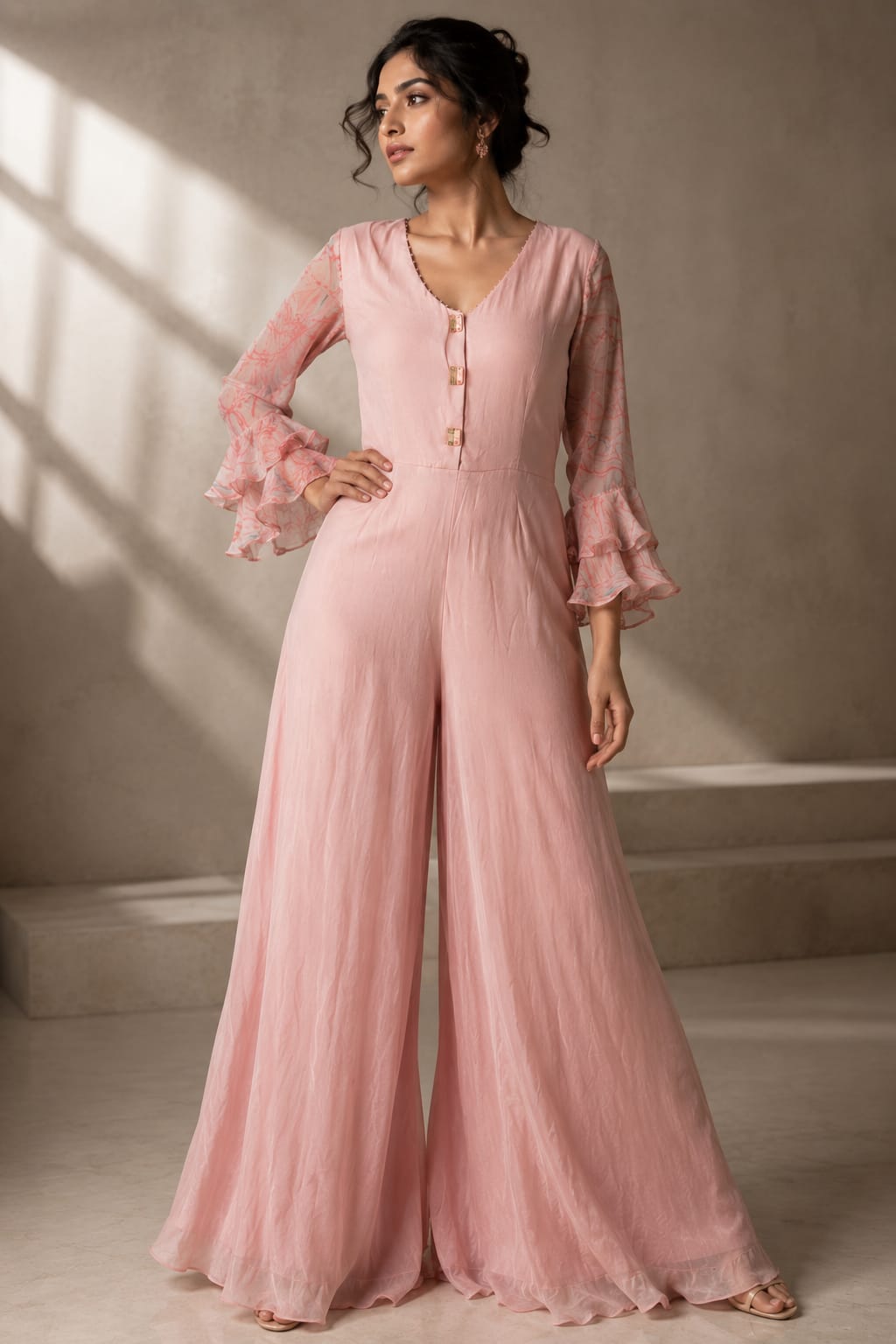 Blush Pink Jumpsuit