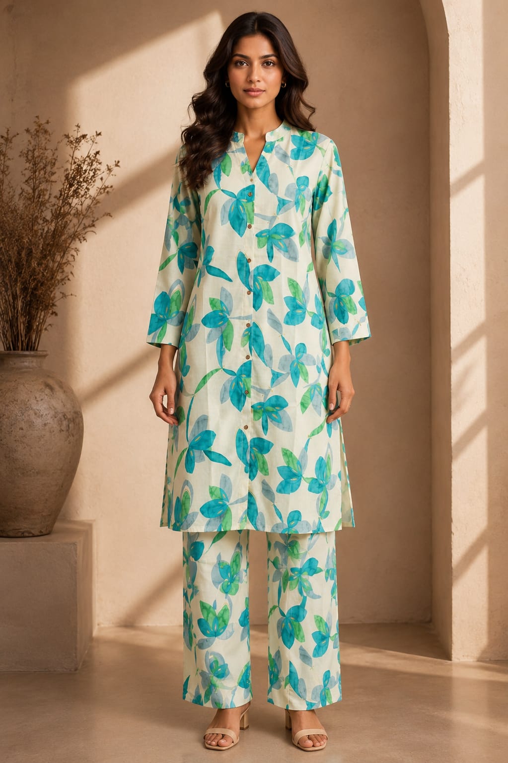 Floral Printed Co-ord Set