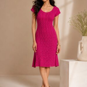 Feminine Knit Dress