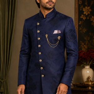 Royal Indo-Western Groom Sherwani