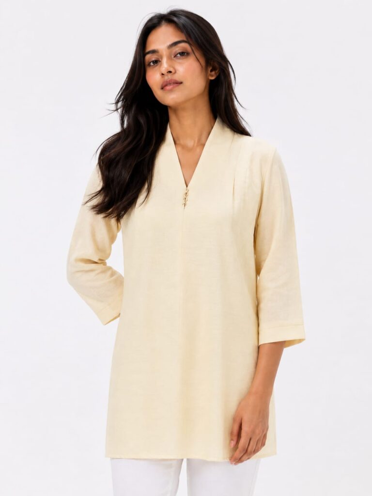 Minimalist Casual Tunic Top