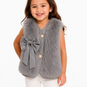 Kids Faux Fur Vest