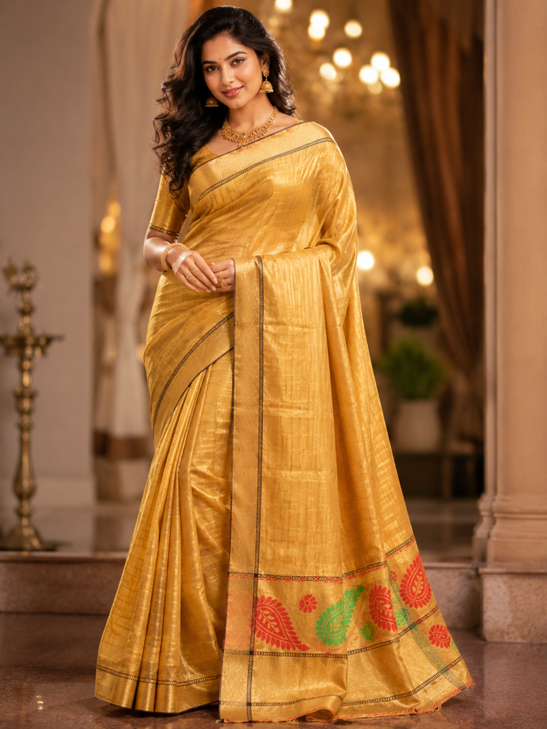 Elegant Banarasi Style Silk Saree