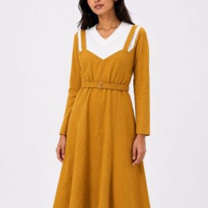 Layered Midi Dress