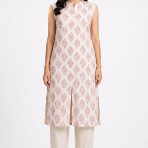 Indo Western Sleeveless Co-Ord Set