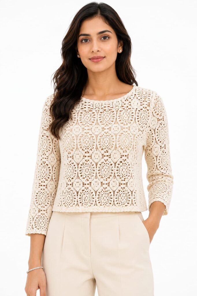 Crochet Lace Top