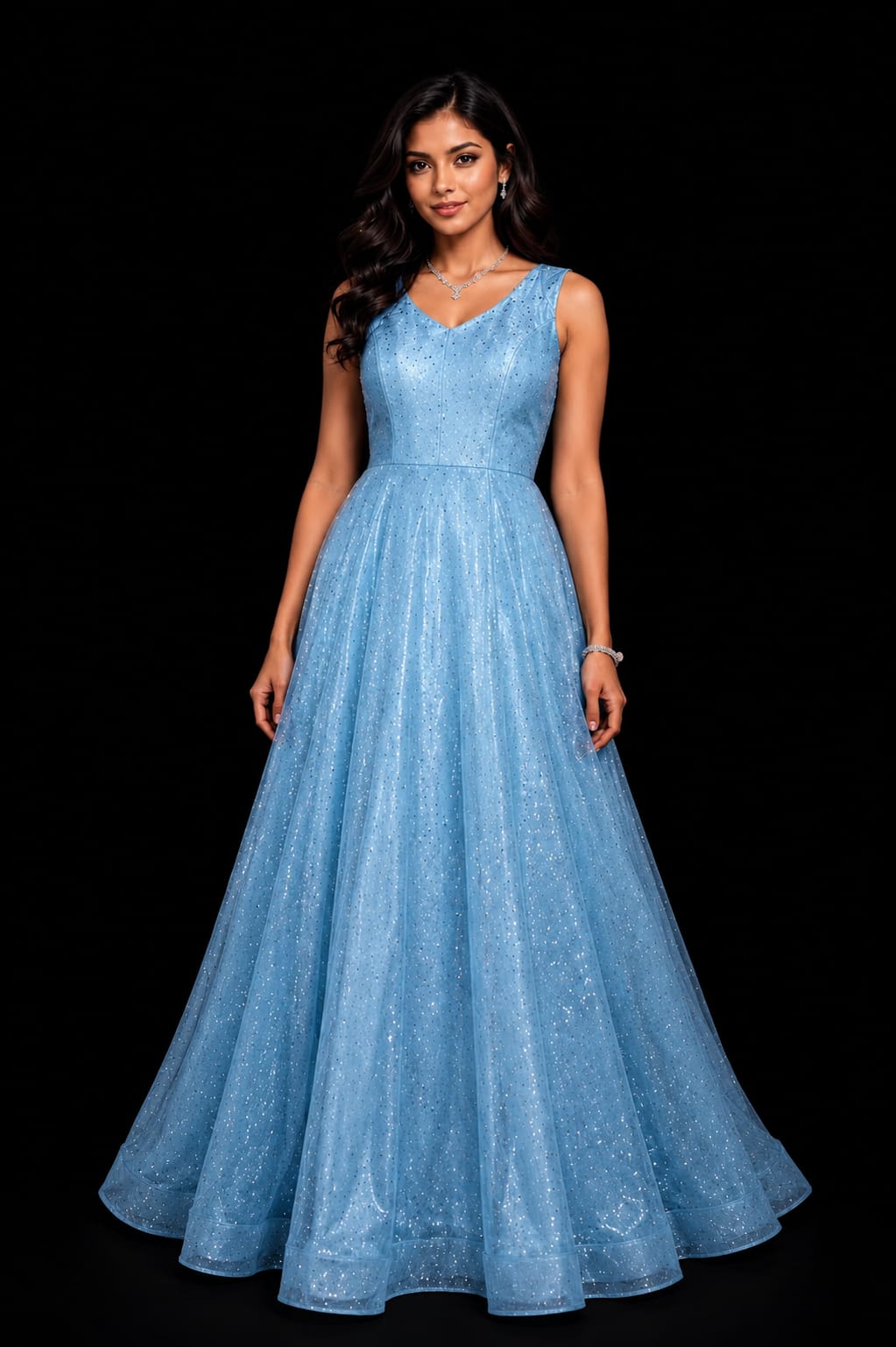 Sleeveless Maxi Gown