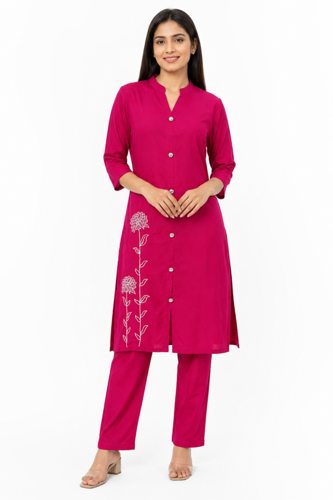 Straight Kurta Set
