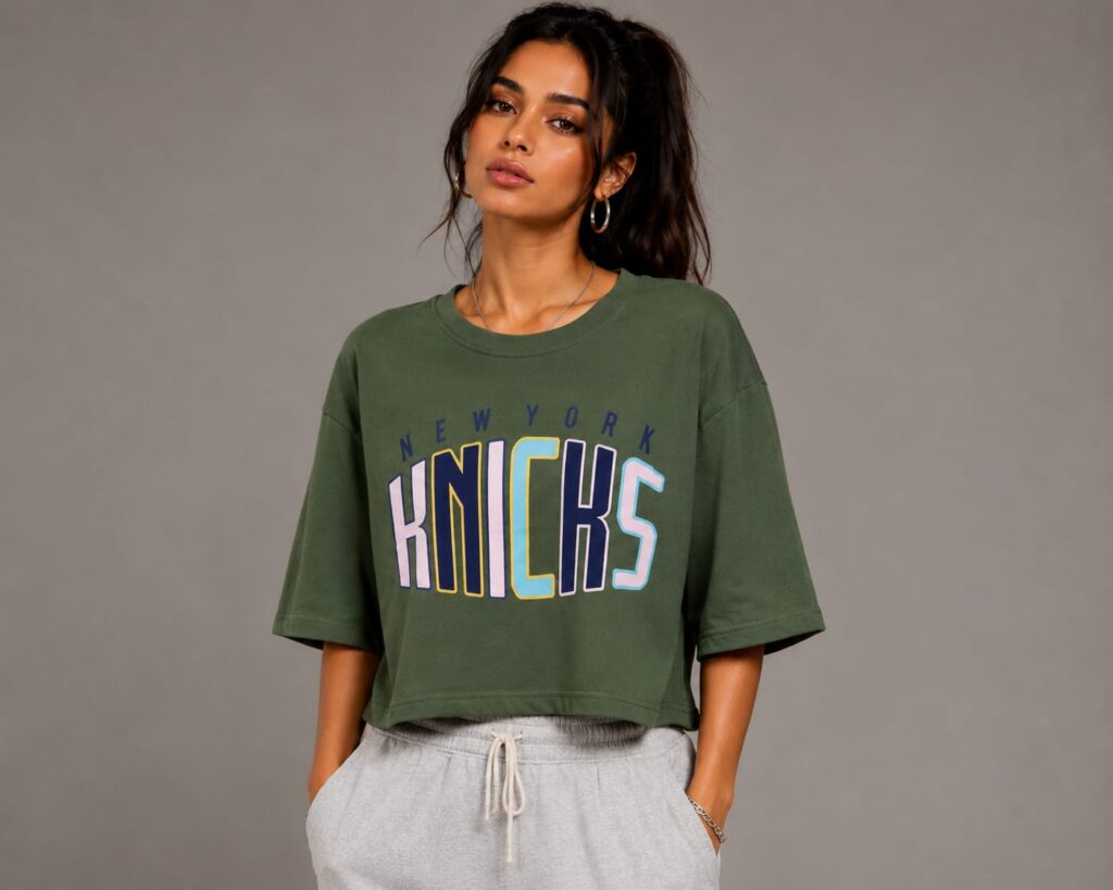 Graphic Cropped T-Shirt