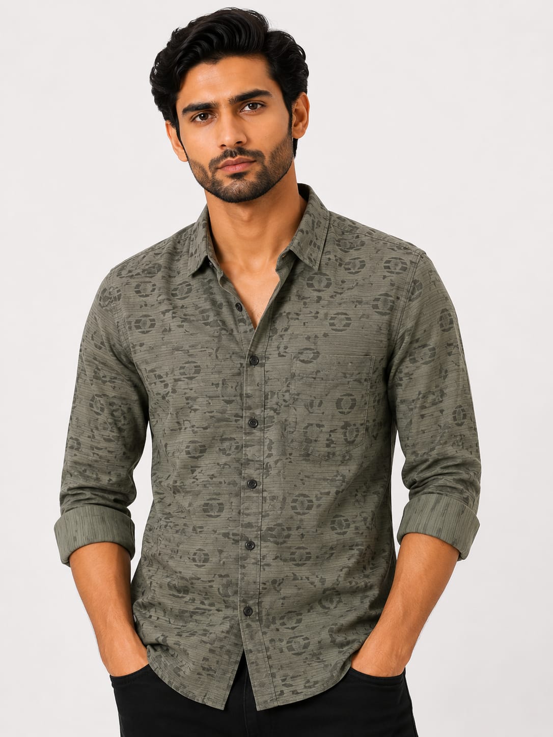 Casual Printed Shirt - Image 4