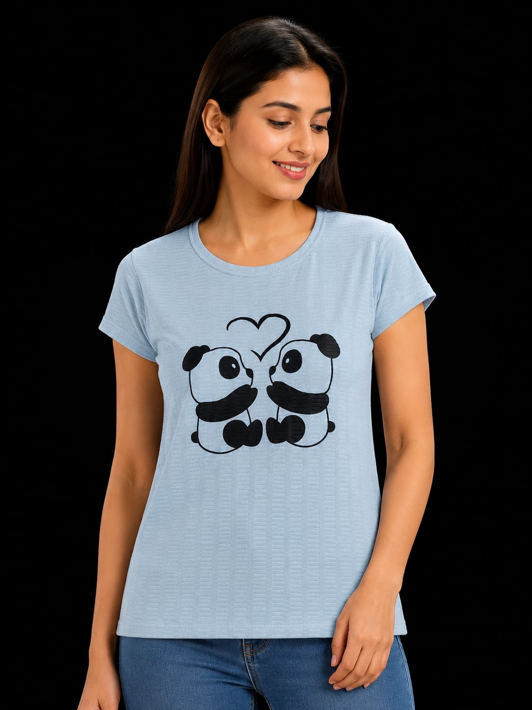 Graphic Round Neck T-Shirt