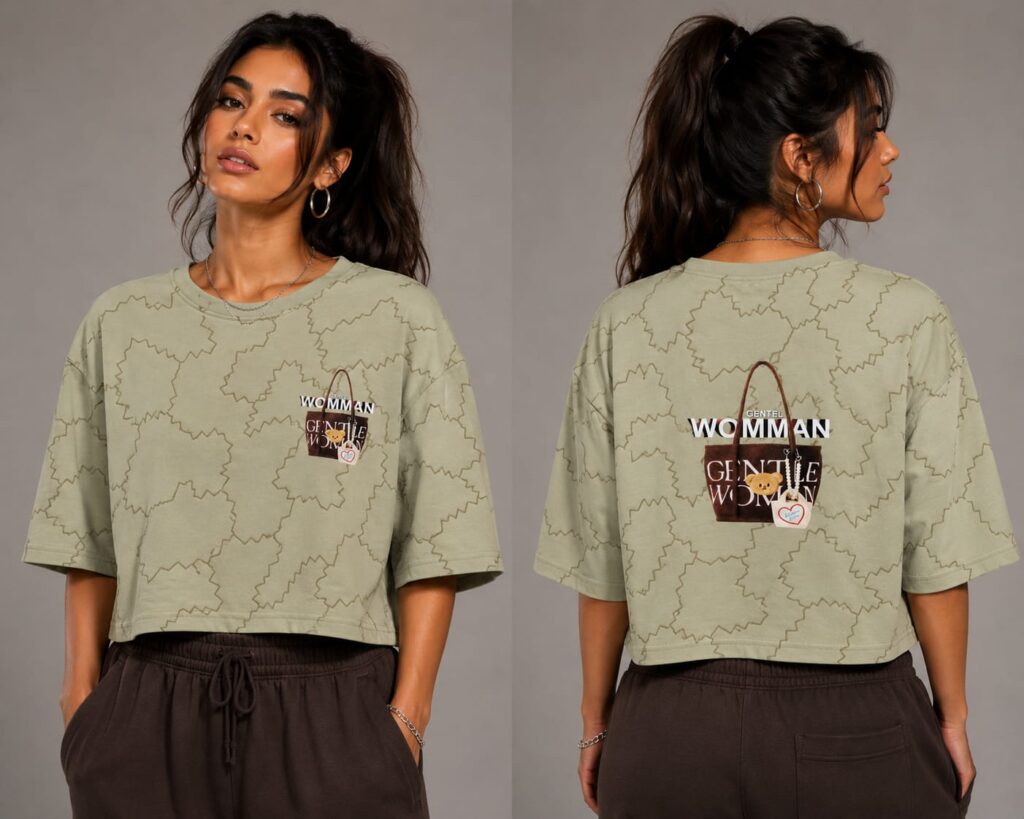 Graphic Crop T-Shirt