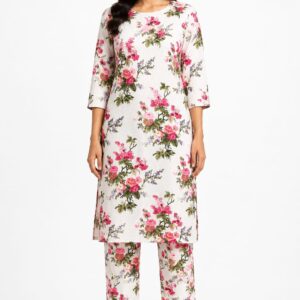Floral Indo Western Co-Ord Set