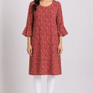 Ditsy Floral A-Line Kurta