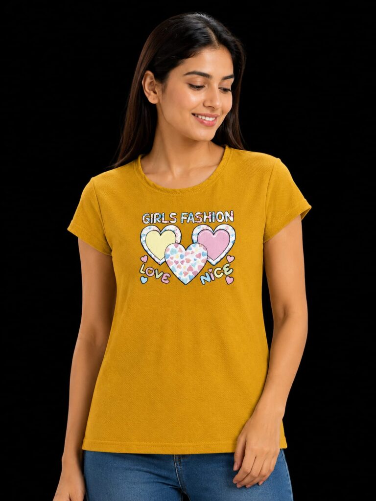 Graphic Round Neck T-Shirt