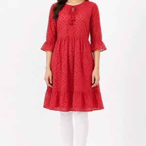 Indo Western Gathered Kurti