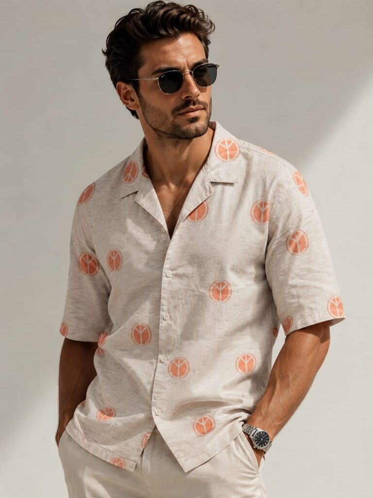 Tropical Floral Resort Shirt